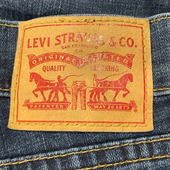 LEVI'S "Boyfriend" Mid Rise Straight Leg Washed & Distressed - 33 - Picture 5 of 8
